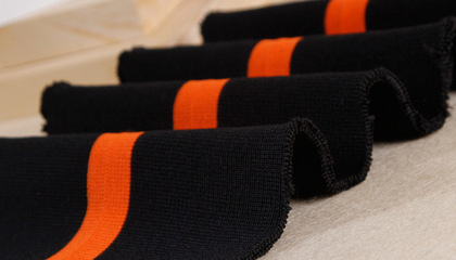 2014新款黑色夹克衫羽绒服横机罗纹 厂家直销，优质之选